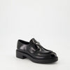 PRADA マット ブラッシュド レザー ローファー 156730646 [P]