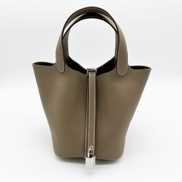 HERMES ピコタン 18 エトフ シルバー H056289CK18 156731144