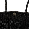 Dragon Diffusion Small Woven Women's Basket Bag 8804 B BLACK 155525841 [P]