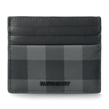 Burberry Check Leather Card Holder 156733954