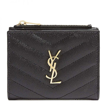 Saint Laurent Monogram Zipper Wallet 156601685