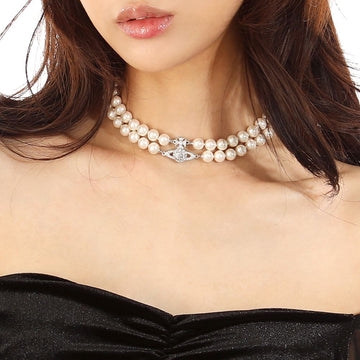 Vivienne Westwood Pearl Choker Necklace 63030025 02P132 CN 156736849