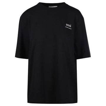 AMI ミニロゴプリントTシャツ ブラック 24FW 726 001 116299126