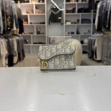 DIOR Oblique Grau Satteltaschenkarte 156755832