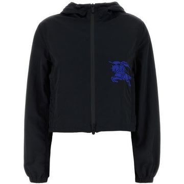 Burberry Printed Hooded Drawstring Jacket 149481216