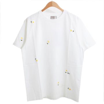 DIOR Daisy Stickerei Logo T-Shirt Weiß 683J627A3036 C089 156772755