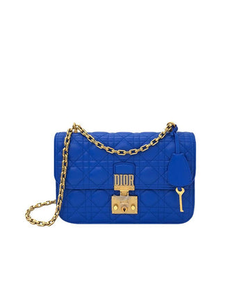 DIOR カナージュ アディクト バッグ ブルー ゴールド金具 0ET1272 116311698