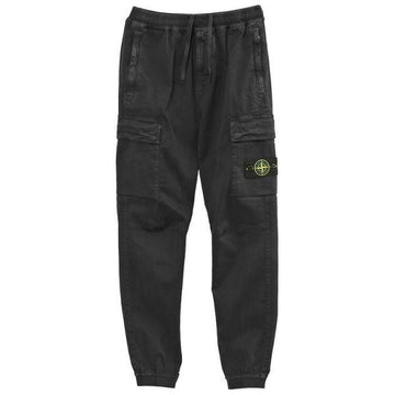 STONE ISLAND 3100033 ストレッチオーガニック ブロークンツイルコットン 'OLD' エフェクトパンツ (K2S15 S00L1 V0129) 150650259