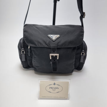 PRADA サイドポケットメッセンジャーバッグクロスバッグ男女共用(最高級新型、保証カード) 156791492