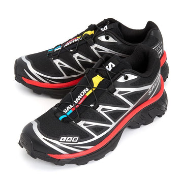 SALOMON XT-6 ブラック ランニング シューズ (ユニセックス) 156792626
