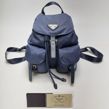 Prada Nylon Backpack Small Sky Blue 605-24 156793727