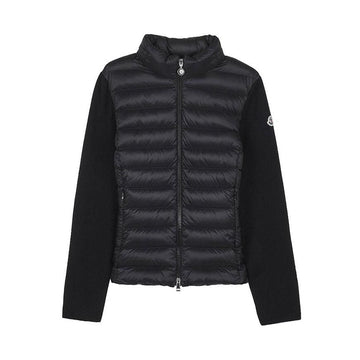 MONCLER 女性用パディングウールジップアップカーディガン 156794707