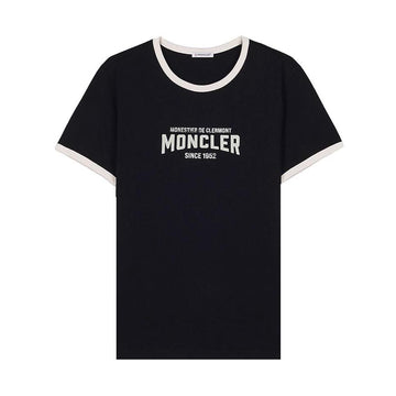 MONCLER Damen Flock-Logo-Jersey-T-Shirt 156794713