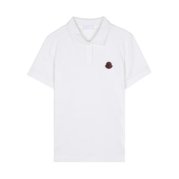 MONCLER Pique Polo Shirt mit Logo-Patch für Herren 156794715