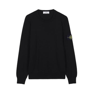 STONE ISLAND Rundhals-Sweater mit Rollkante und Naht für Männer 156794723
