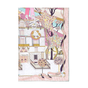 Dior Christian Avenue 90 Square Women's Silk Scarf 156794992