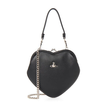 Vivienne Westwood Heart Frame Pearls Women Chain Crossbody Bag 4B01000CW S000D N403 156795016