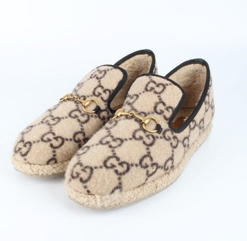GUCCI ウール ローファー エスパドリーユ 8.5(275) 156796367