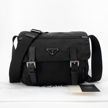 Prada Re-Nylon Triangle Logo Messenger Bag Crossbody 1BD671 156796369