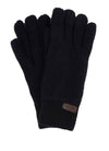 Barbour Carlton Gloves Black Knit 156797011 [P]