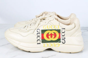 GUCCI スクエアロゴハイカットスニーカー 6.5(255) 156797030