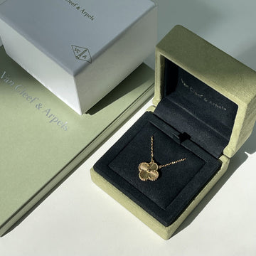 VAN CLEEF & ARPELS Vintage Alhambra Goyes Halskette Gold VCARP4KL00 156797116