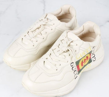 Gucci Square Logo Laiton Sneakers 6.5(255) 156797121