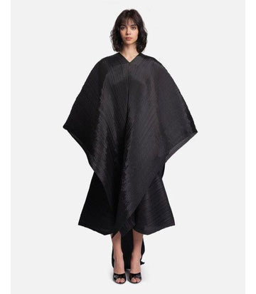 Pleats Please Issey Miyake Pleated Basic Madam T Poncho PP58AD101 15 152203765