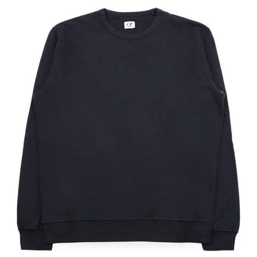 CP Company Men's Lens Patch Light Fleece Sweatshirt (Navy) RCCMSS711A 002246G 888 152191003
