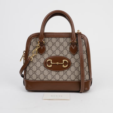 GUCCI ホースビット 1955 スモール トップ ハンドル トート ショルダーバッグ 156157962