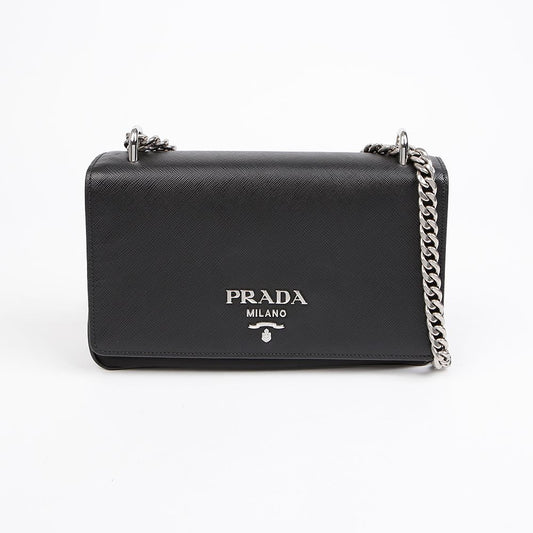 Prada Tesuto Chain Shoulder Crossbody Bag 156308589