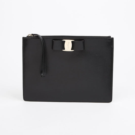 Salvatore Ferragamo 22 D547 Bow Clutch 156350204
