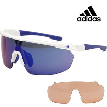 ADIDAS Sportsonnenbrille Tag-und-Nacht-Wechselgläser Blau Spiegel Baseball Golf Goggles 21Z 145204157