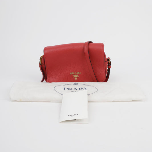 PRADA Metall-Logo Schulter Crossbody Tasche 156489651