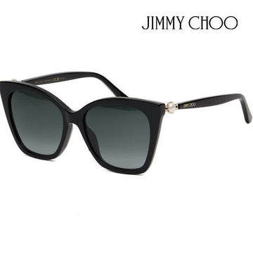 Jimmy Choo Cat Eye Black Square Sunglasses 122652390