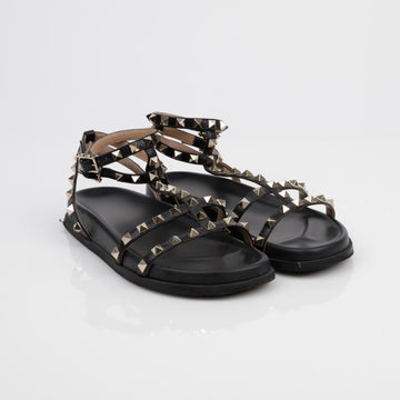 Valentino Rockstud Strap Sandals 35.5 156509419