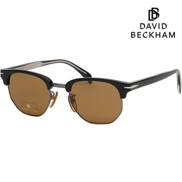 David Beckham Sunglasses DB1002S 8072M Brown Half-Rim 61012649