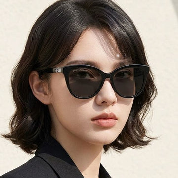 BALENCIAGA Sonnenbrille BB0183SA 001 Luxus Asian Fit Schwarz Acetat 60889707