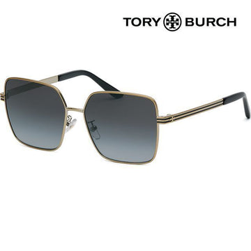 TORY BURCH Sonnenbrille TY6087 32788G Damen quadratisch gold 60873654