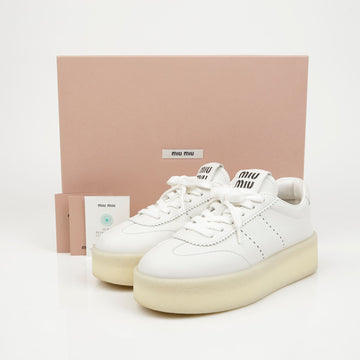 MIU MIU シグネチャーロゴスニーカー 35.5サイズ 5E278E 156051341