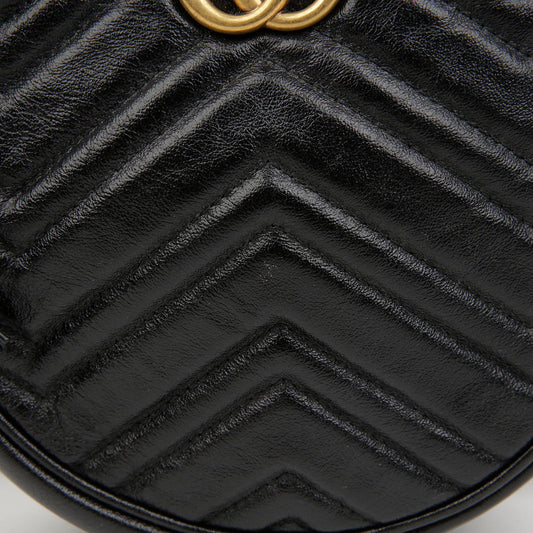 Gucci Mini Round Shoulder Crossbody Bag 550154 GG 156100849