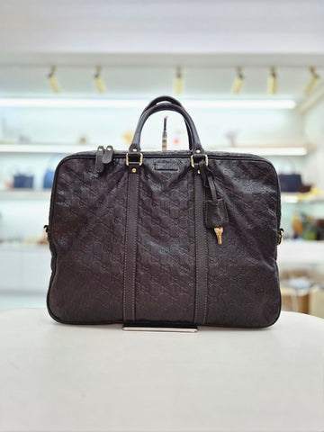 Gucci Black Briefcase Tote Bag 201480 156797740