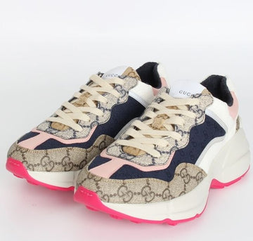 Gucci Laiton Pink Sole Sneakers 35(220) 156797838