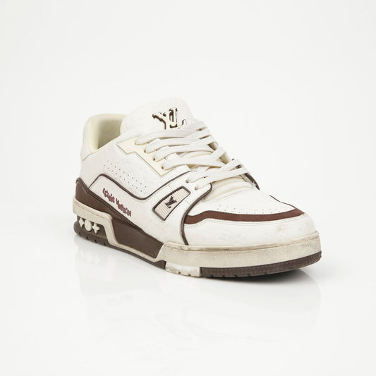 LOUIS VUITTON Trainer Sneaker Größe 7 1ACR5K 156485523