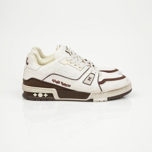 LOUIS VUITTON Trainer Sneaker Größe 7 1ACR5K 156485523