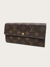 Louis Vuitton Monogram Canvas Sarah Wallet Long Wallet 156798168 [P]