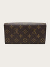 Louis Vuitton Monogram Canvas Sarah Wallet Long Wallet 156798168 [P]