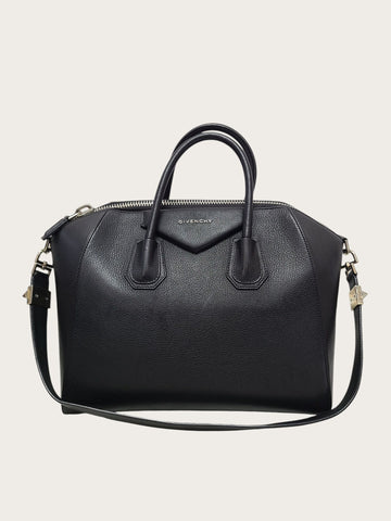 GIVENCHY Schwarze Leder Antigona Medium 2-WAY Tasche 156798568