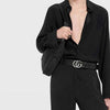 Gucci Flat Marmont Belt 864233 CVE0W 1000 156798847 [P]