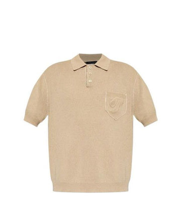 DSQUARED2 Logo gesticktes Kurzarm Polo Shirt 156798916